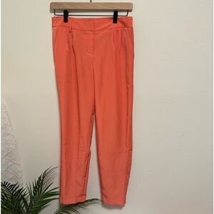 🩷🧡 F21 Ankle Pants Coral Pink/Orange - S